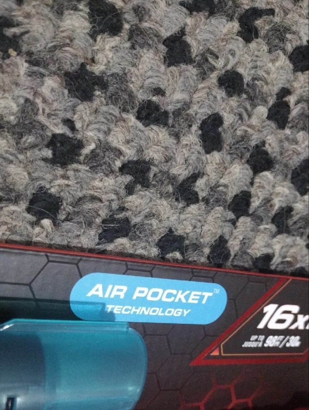 ZURU X-Shot Hawk Eye Kids Toy Blaster - Red and Teal - Picture 7 of 13